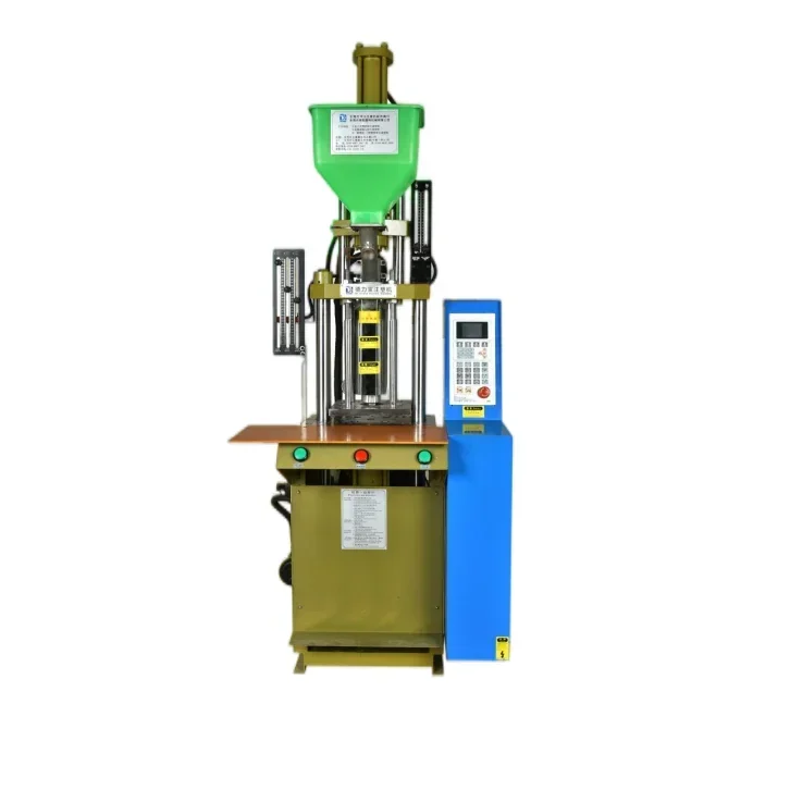 Hot selling  economic Small Vertical Plastic Moulding Machine for USB cable plastic flower little size product