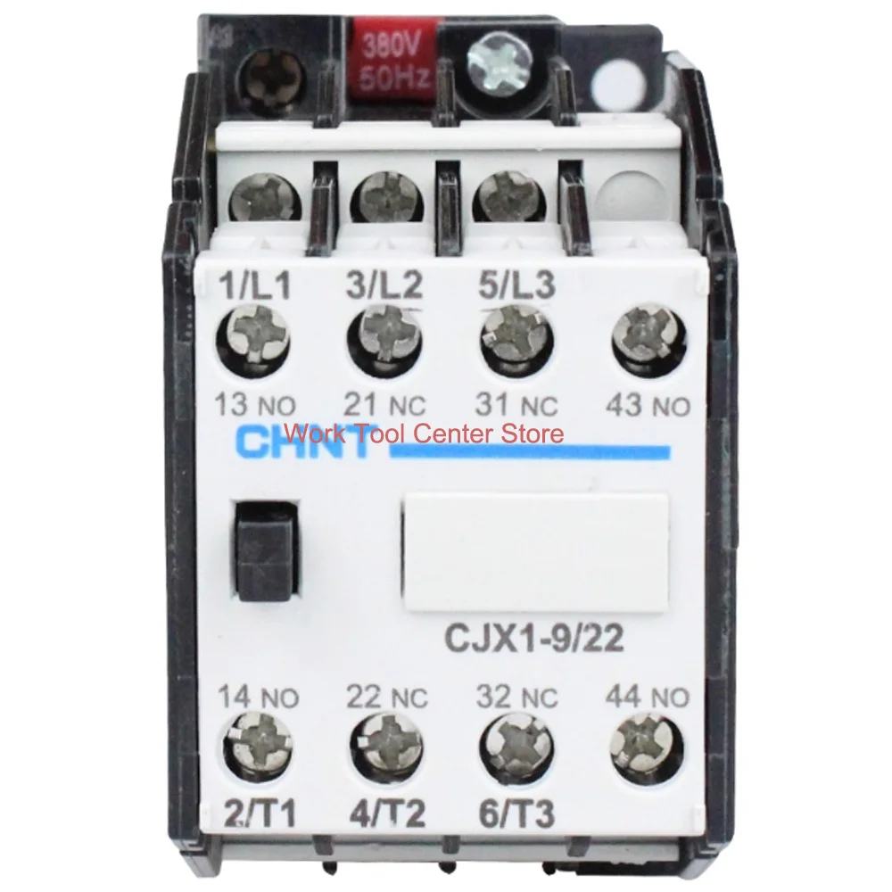 

Original Electric Contact 24V DC 220V CHINT Contactor CJX1-12 CJX1-16 CJX1-22CJX1-32 CJX1-9/22 36V AC110V 380V Dіn Rail 2NO 2NC