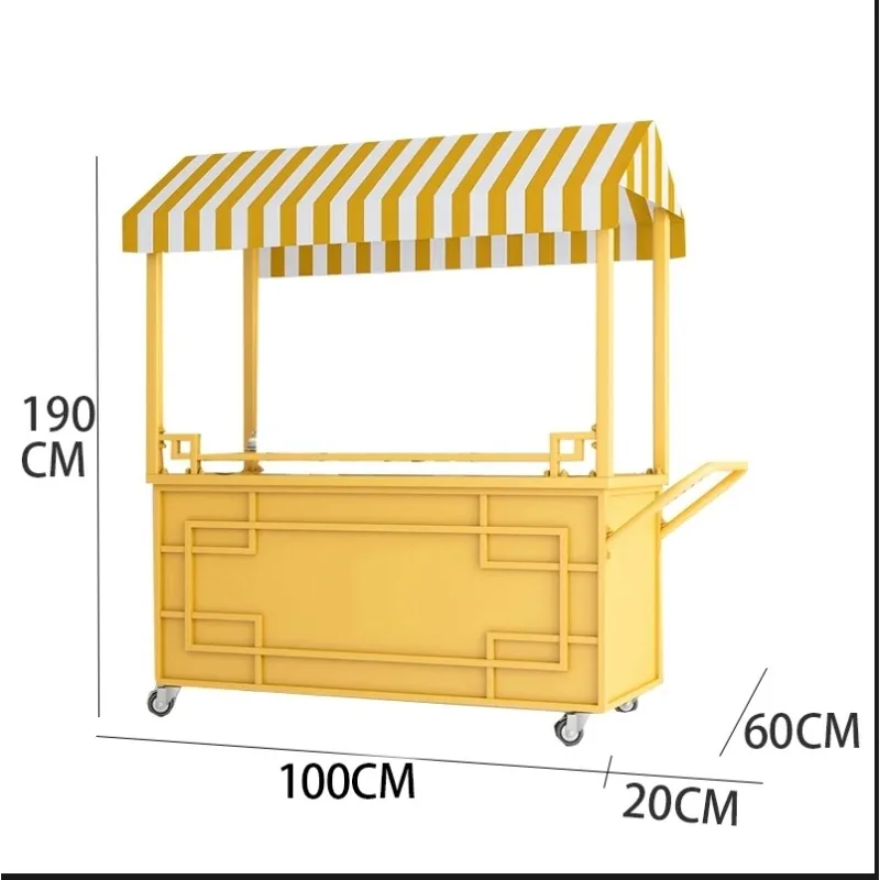 [2026]Gerobak Kios, Gerobak Selebgram, Gerobak Pasar, Gerobak Jualan Es Serut Mobile Outdoor, Promosi
