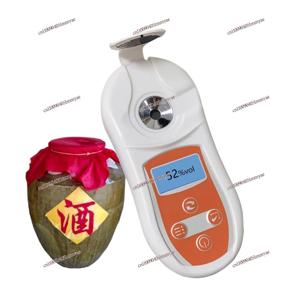 

Baijiu Degree Tester Measures Self-brewing Wine Fruit Wine Rice Wine Concentration Meter Digital Display Alcohol Meter