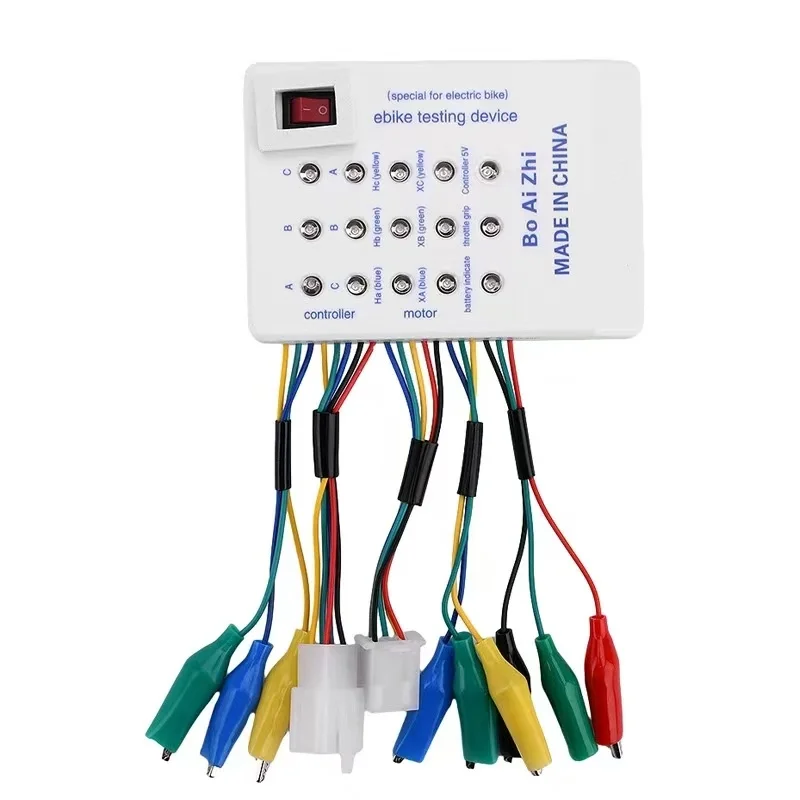 Nulkomma Electric vehicle rapid phase matching wiring instrument, motor controller, repair kit, testing instrument maintenance