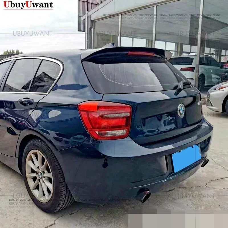 For BMW F20 2012 - 2014 1 Series 116i 120i 118i High Quality ABS Plastic Rear Wing Roof Rear Box Decorated Spoiler Car Styling