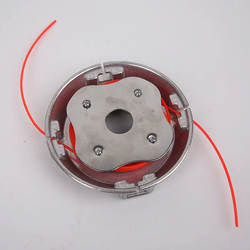 Replacement String Trimmer Head, Aluminum Plate Grass Head A-10,Line String Strook Trimmer Head Grass Brush Mower Cortador Grama