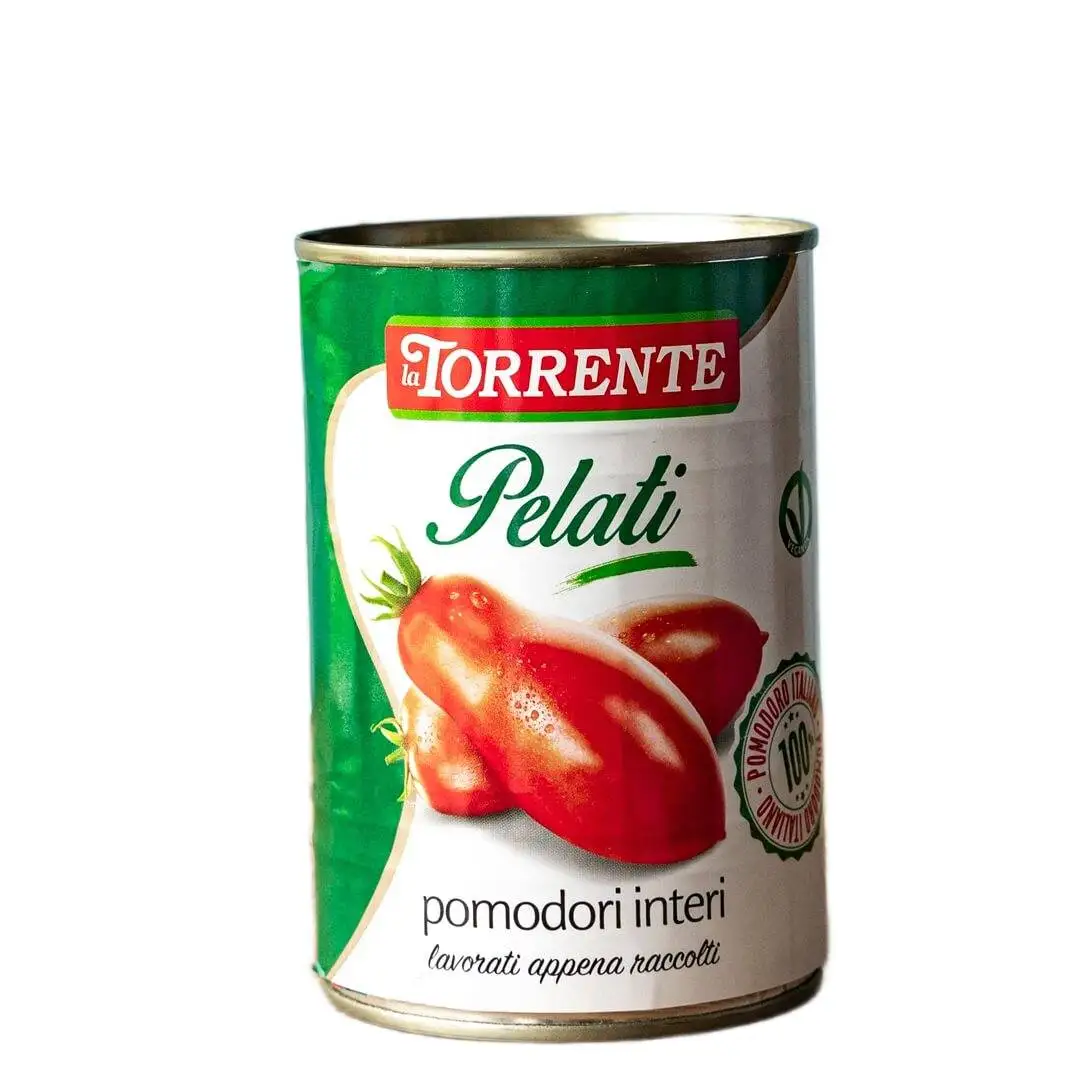 Pomidory w całości Pelati 400g - La Torrente