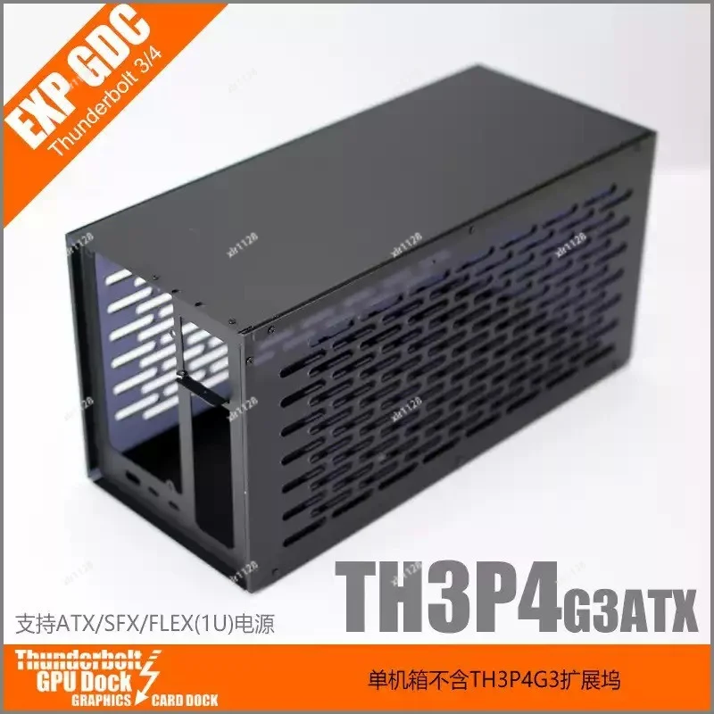 TH3P4G3 Thunderbolt GPU 도크 금속 쉘 외부 그래픽 확장 섀시 박스