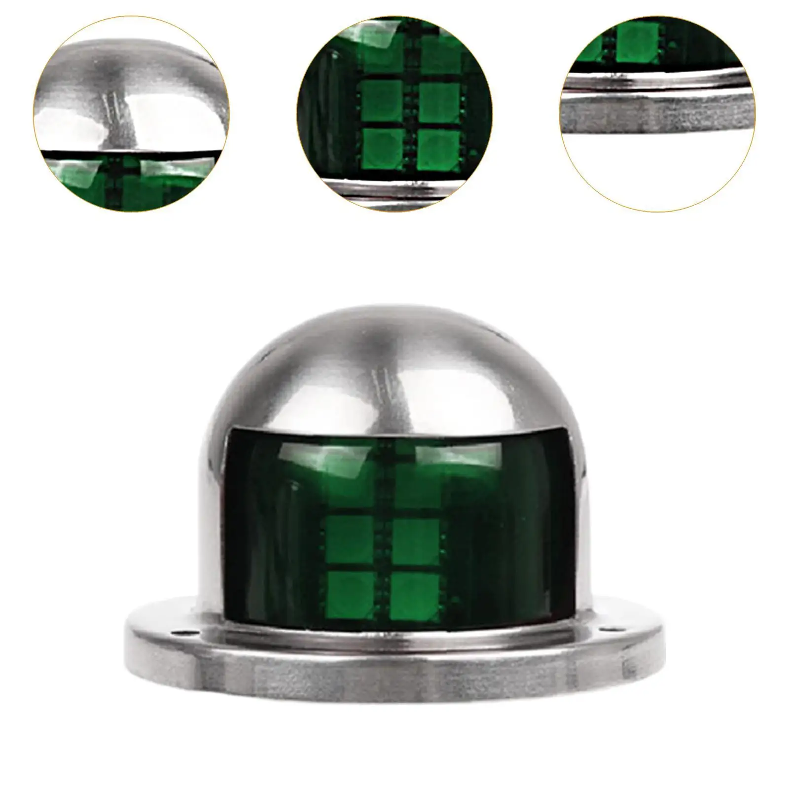 Luce di navigazione per barche marine 12V impermeabile per velelli da pesca notturni