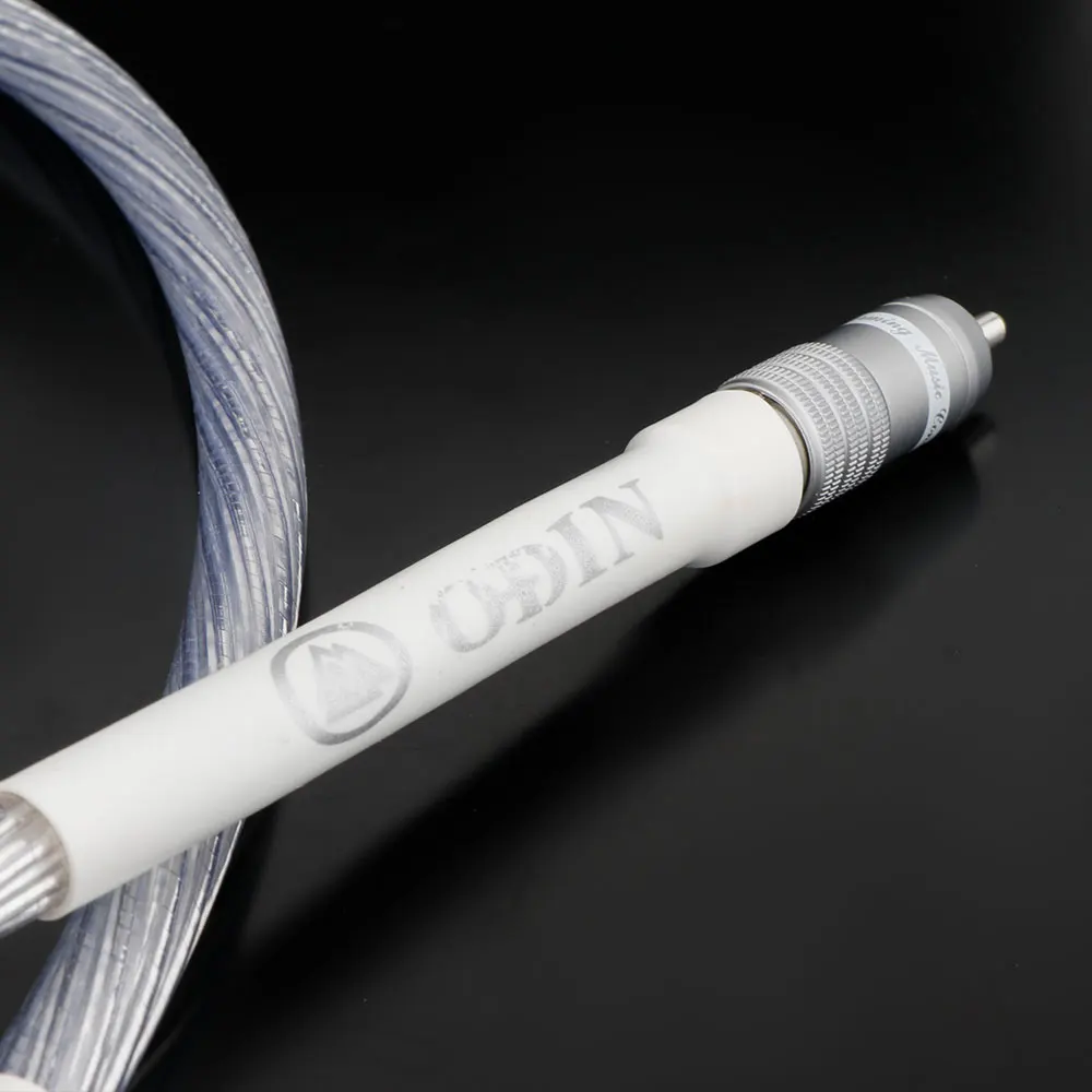 High Quality Odin Coaxial Cable 7N Silver Plated Digital Cable One Piece Fever Audio AES/EBU Signal Line