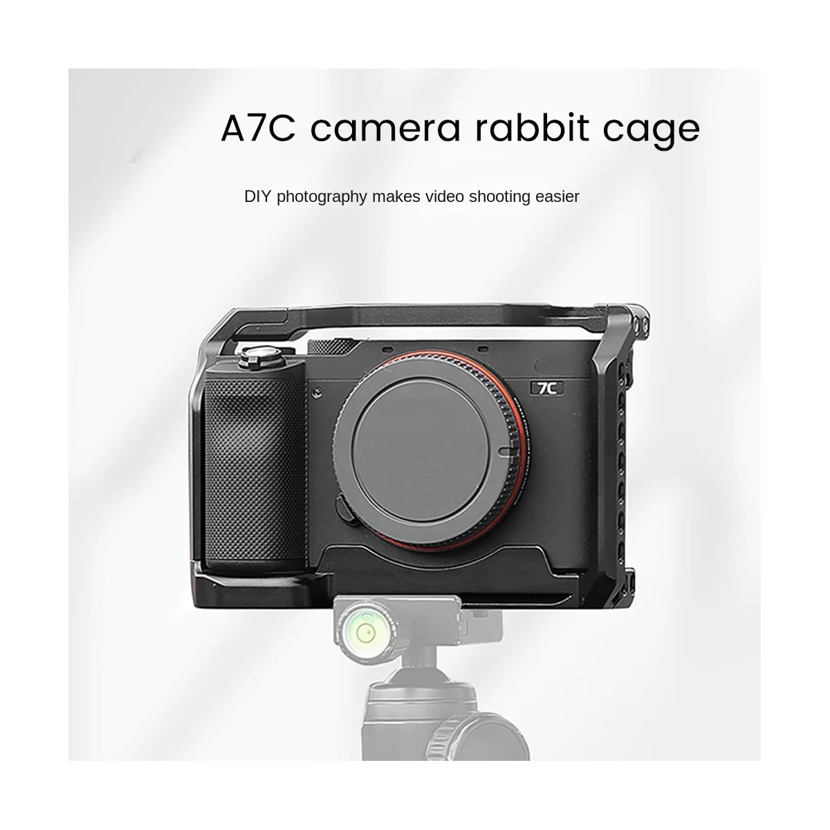 Camera Cage Body Protection Expansion Full Cage for Sony A7C Camera Cage Photography Accessories