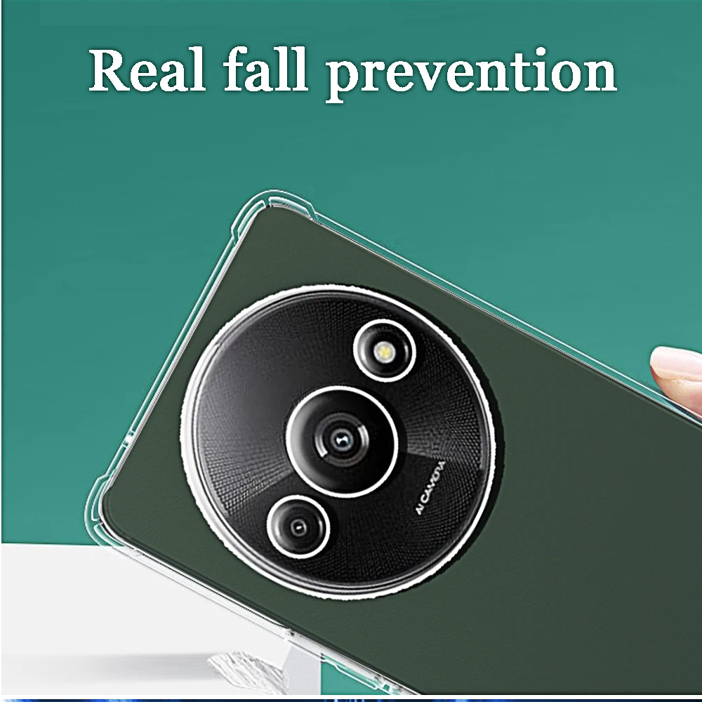 Shockproof Phone Case For Xiaomi Redmi A3 A2 A1 Plus A 3 2 1 + Transparent Clear Note 13 Pro 4G 5G Plus Soft TPU Back Cover