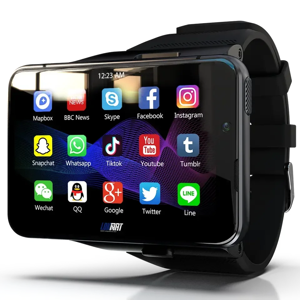 Hot Selling 2023 New Smart Watch Lokmat Appllp Max 2.88 Large Screen 4G Dual Camera Call  Android Smartwatch