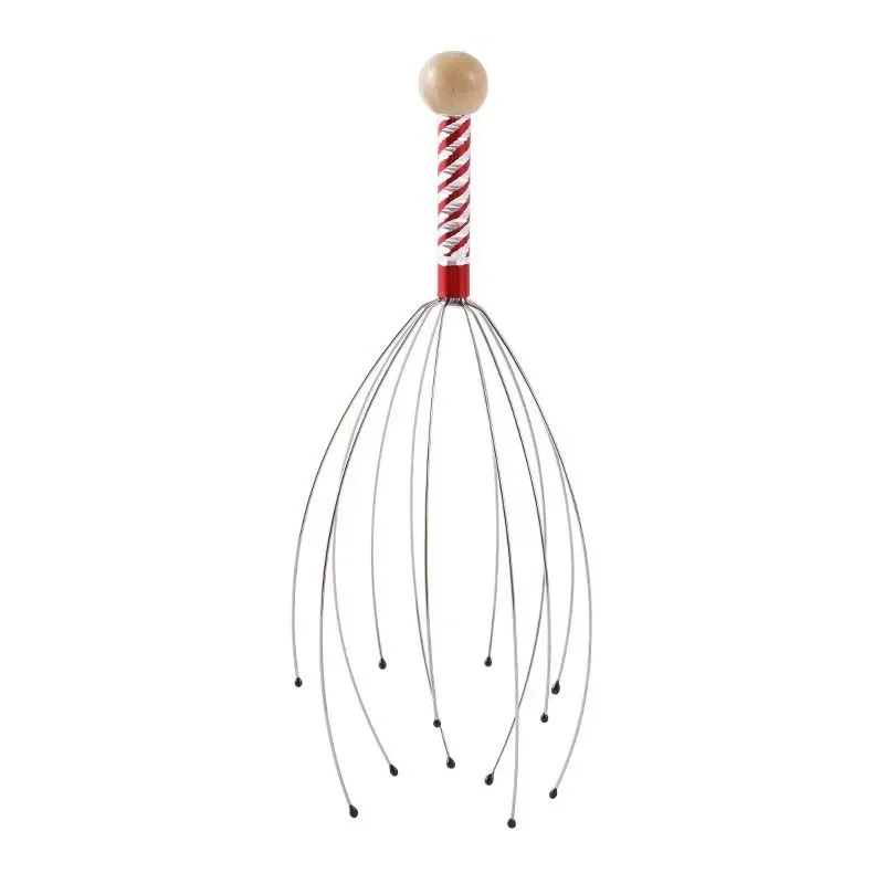 

Head Massager Octopus Head Scratcher Scalp Tool Magic Extractor Head Therapy Headache Home Use