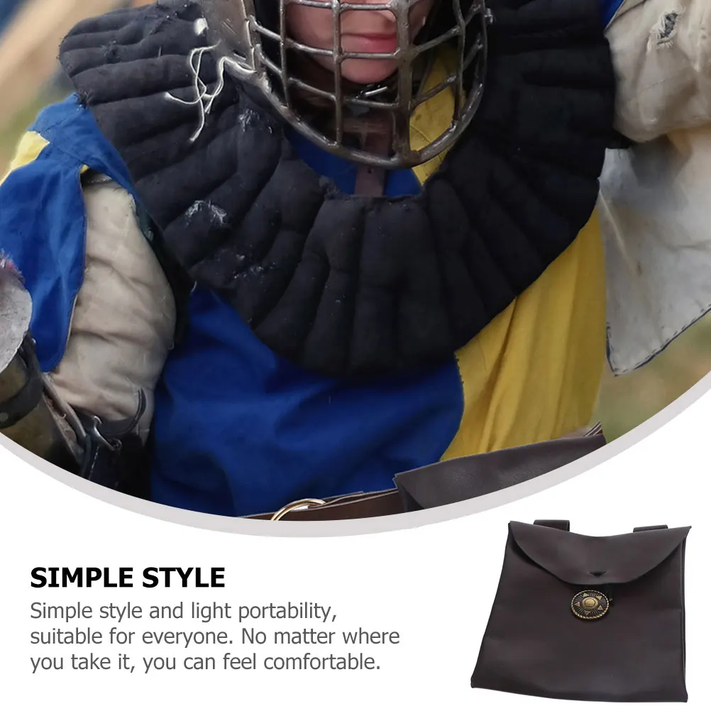 

Medieval Cosplay Belt Pouch Renaissance Fanny Pack Knight Waist Bag Vintage Holder Costume Party Decorative for