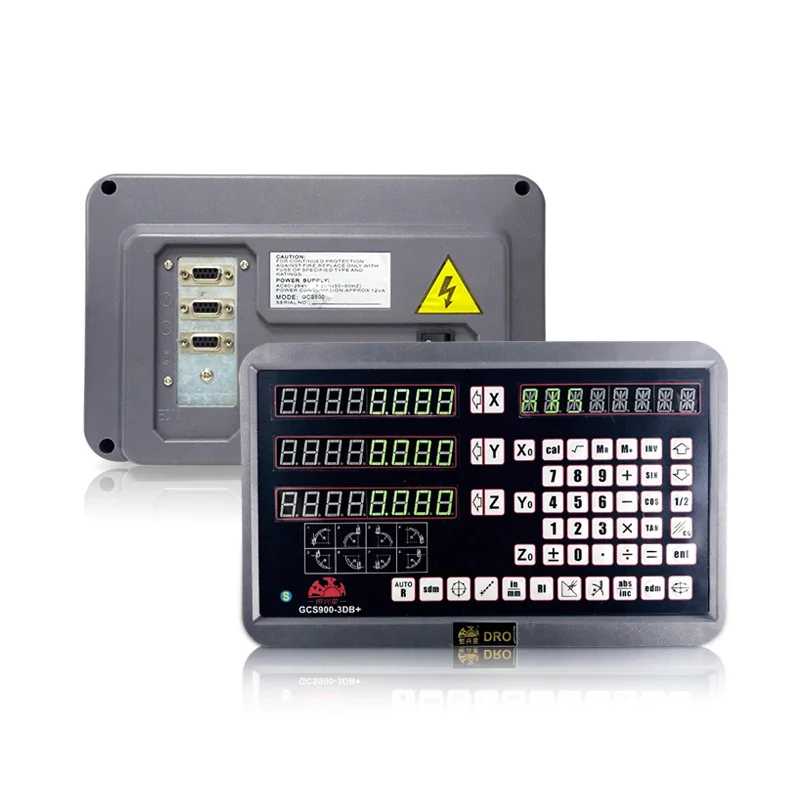 Hxx Analysis Measuring Instruments Tools 2 Axis Dro Digital Readout for Tunnel Boring Machine/other Machine Tool Equipment view 4