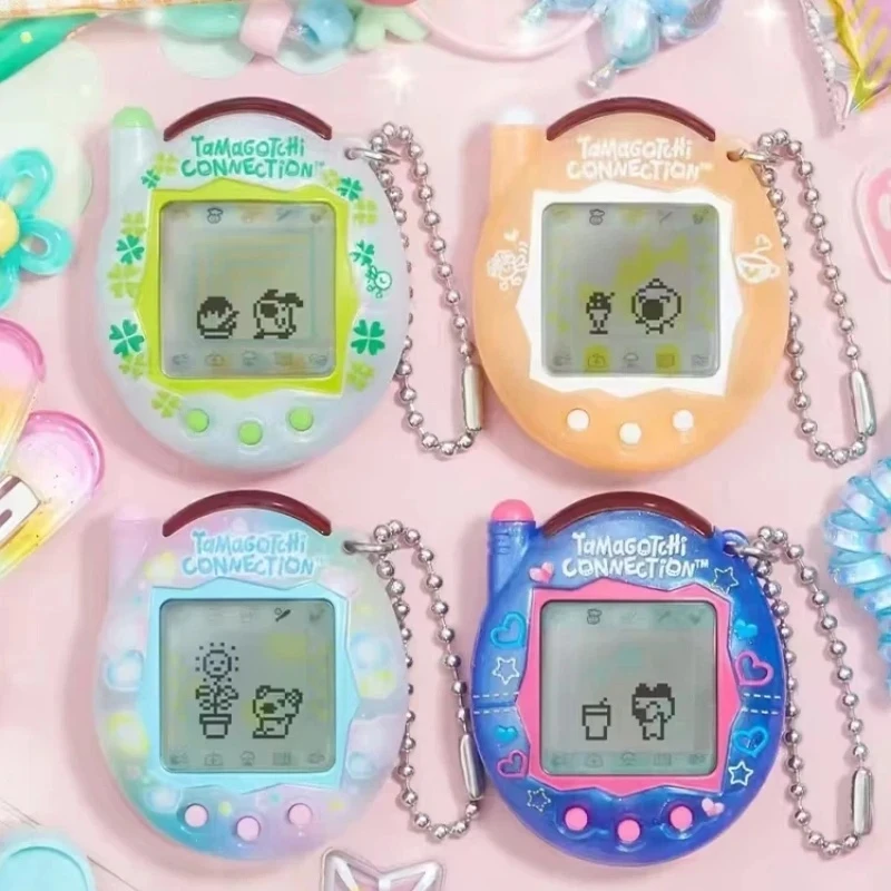 

Оригинальная электронная игровая консоль Tamagotchi Paradise Series V3 с функцией связи, забавный подарок для детей и взрослых