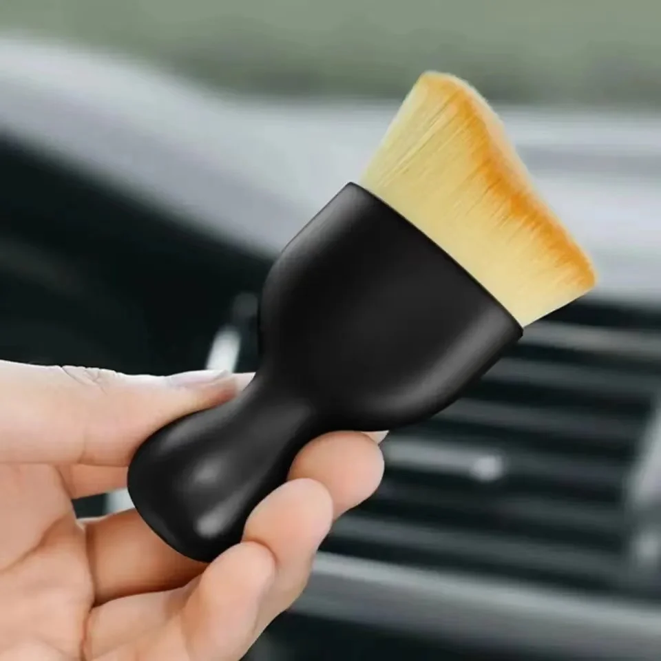 Mini Keyboard Brush Air Conditioner Outlet Cleaning Brush Home Car Gap Dust Removal Brush Auto Center Console Cleaning Tool