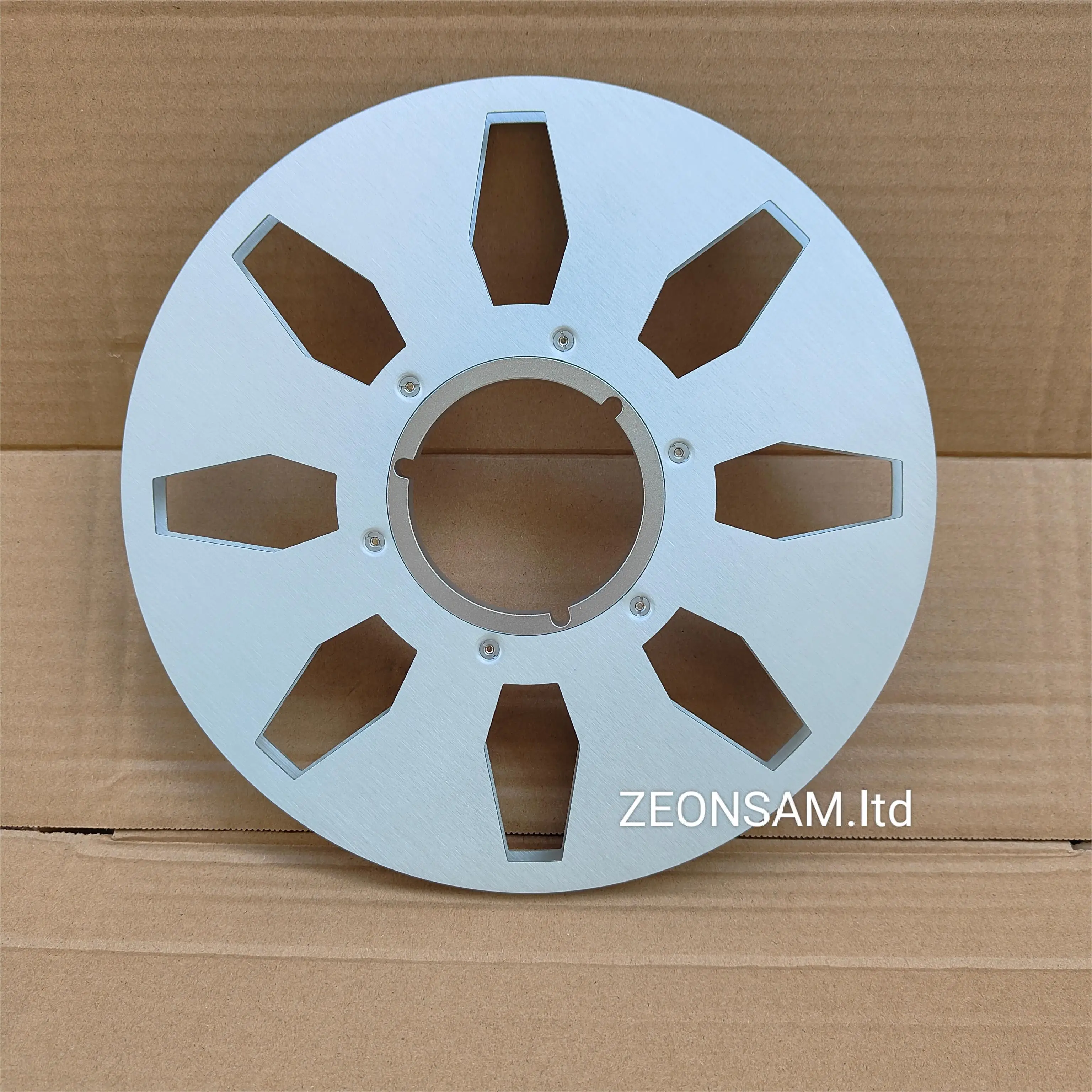 1/4 10 Inch Empty Tape Reel Nab Hub Reel-To-Reel Recorders Accessory Empty Aluminum Disc Opening Machine Parts