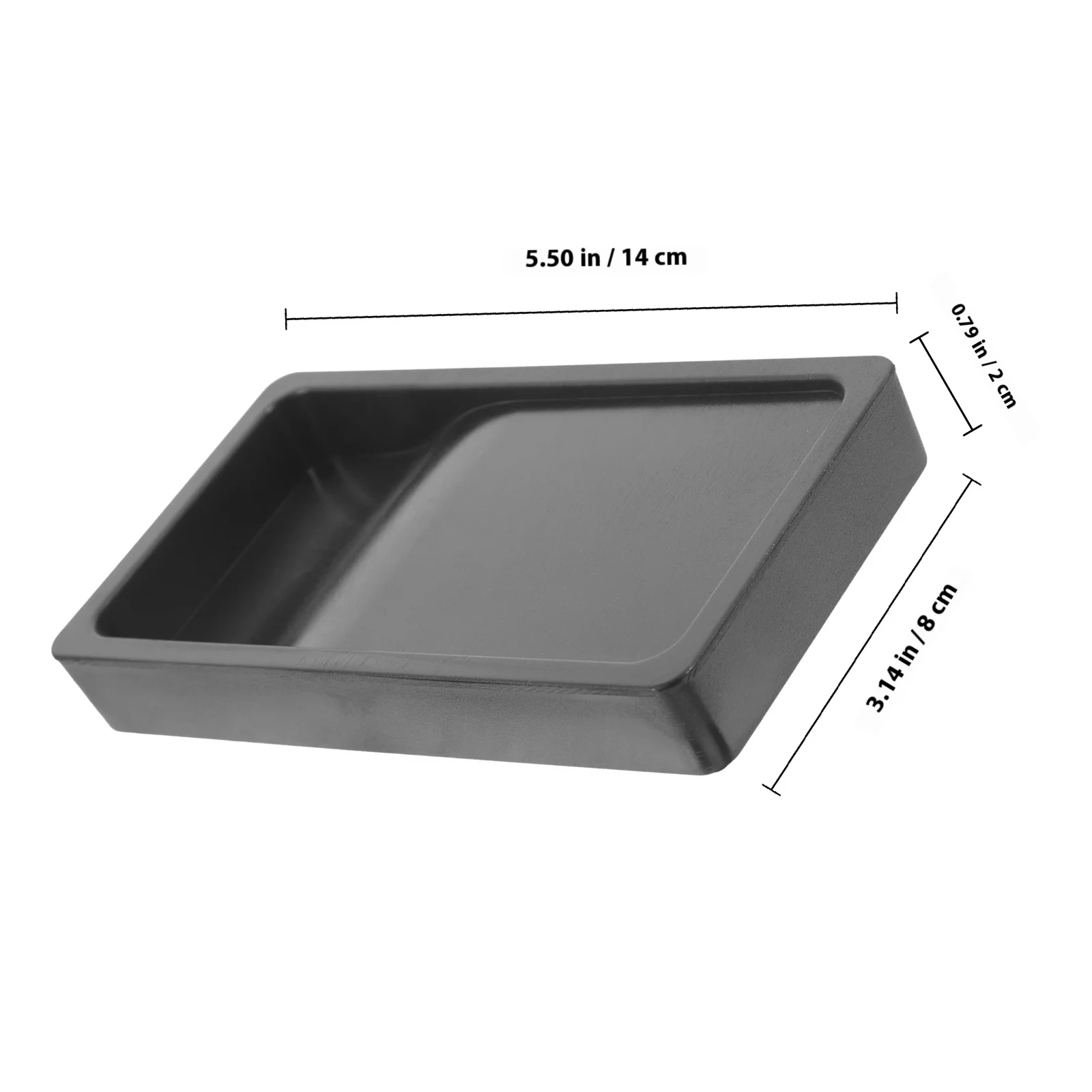 Inkslab المحمولة خفيفة الوزن مزدوجة الجوانب طحن Inkslab لطلاب الكتابة الخط ممارسة حجر الحبر الصيني