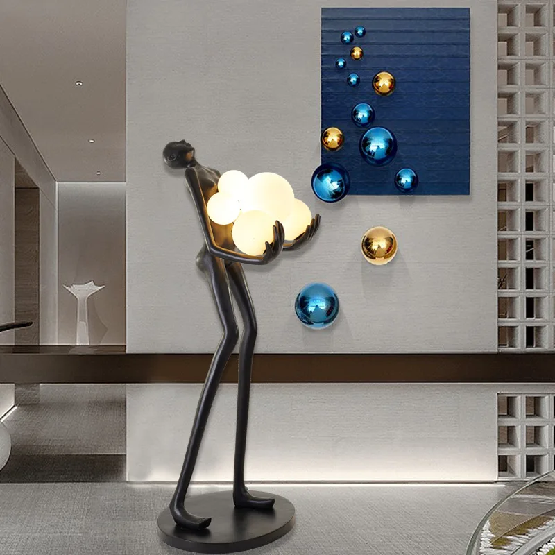 Living room art lamp