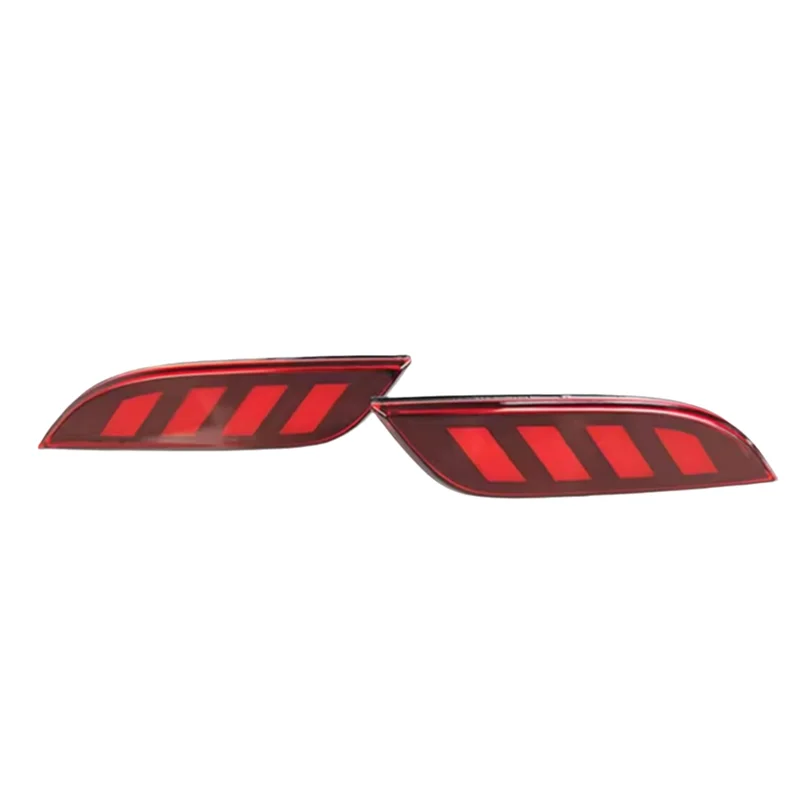 

AB56-Car Dynamic Turn Signal Brake LED Rear Bumper Reflector Lights For Spark 2010-2015