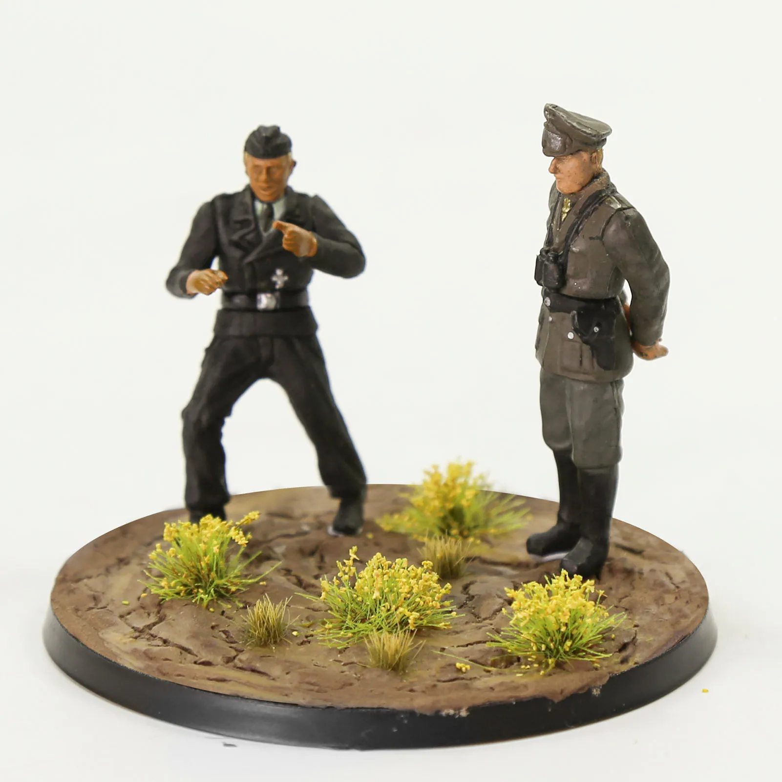 Evemodel 80 mm runde ABS-Modellbasen für Wargames, Tischspiele, Militärsimulationsszene MB1180 – Detail 4