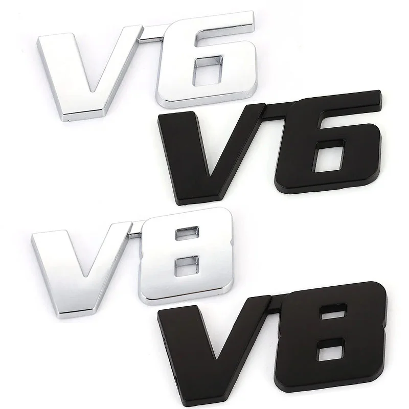 3D Metal V6 V8 Car … - image