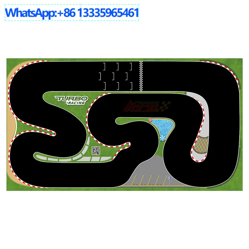 

TURBO RACING1:76 Аксессуары для автомобилей Mini RC, пластиковая накладка для гоночной гусеницы 1600*900 мм