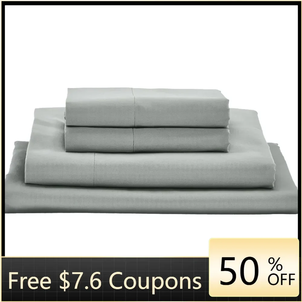 [Queen Light Gray]freight Free Comforter Sets Linen Home Textile Garden