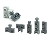 Technical Parts  Hole Horizontal Belt Small Ball Base MOC Building Blocks 14417 14418 14419 14704 22890 Joint DIY Bricks Toys