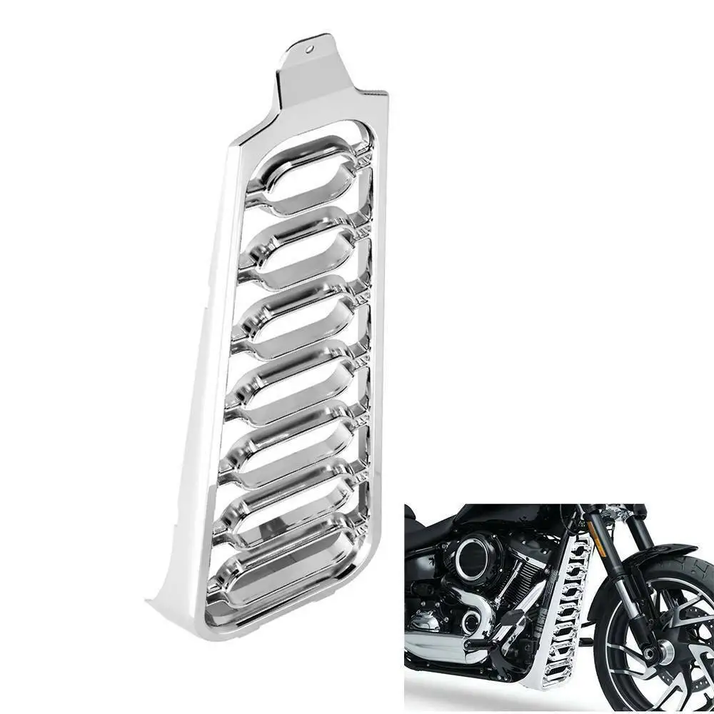 

Motorcycle Precision Chin Spoiler Frame Cover For Harley Softail Deluxe Fat Boy 2018-2024