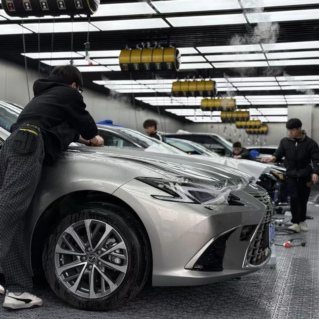 

2025 KPAL 6,5 мил глянцевая гидрофобная пленка для автомобилей, против царапин, ремонт тепла, прозрачная автомобильная пленка из ТПУ PPF