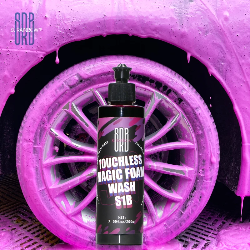 Pink Foaming Car Wash Soap, High-Foaming,Concentrated Formula For Greater Cleaning Action,Safely Lifting Dirt,Grime And Residues