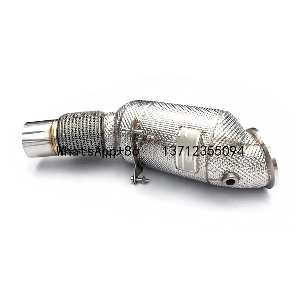 ING exhaust auto percarmance parts baoma3 Series 2018+ G20 B48 320i 325i 328i 330I 2.0T stainless steel With catalytic Downpipe