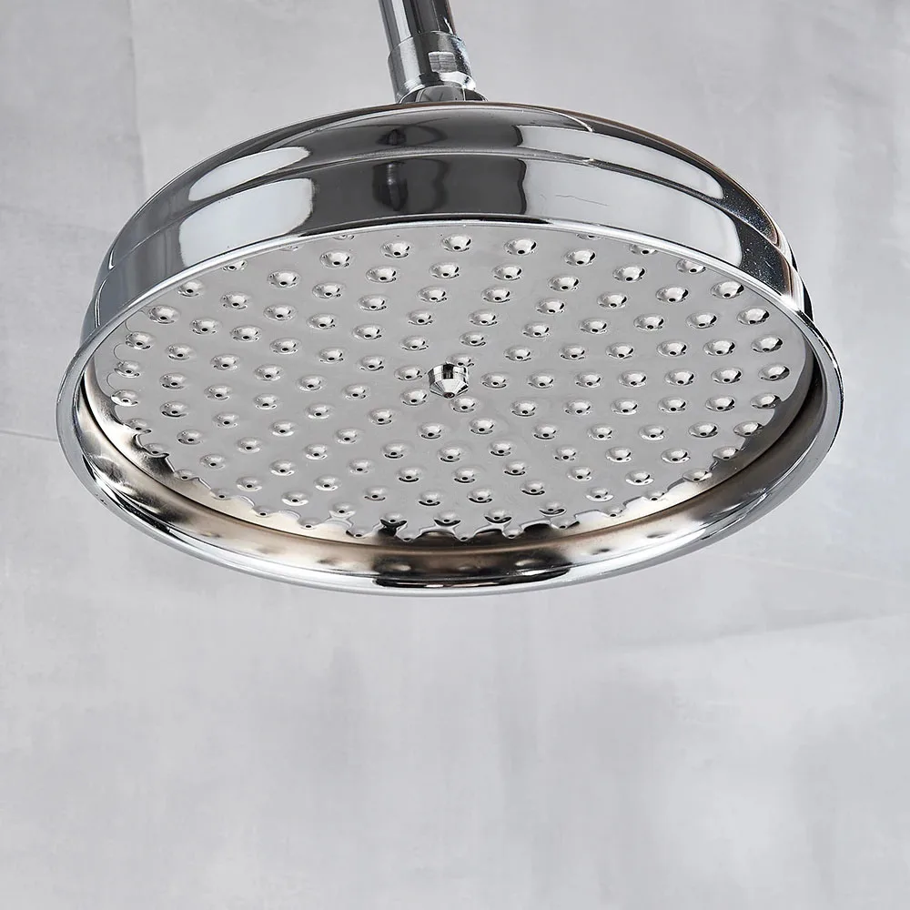 Bathroom Rainfall Shower Head Round Shape 8 -inch Rain Shower head Shower Faucet Head Bathroom Accessories