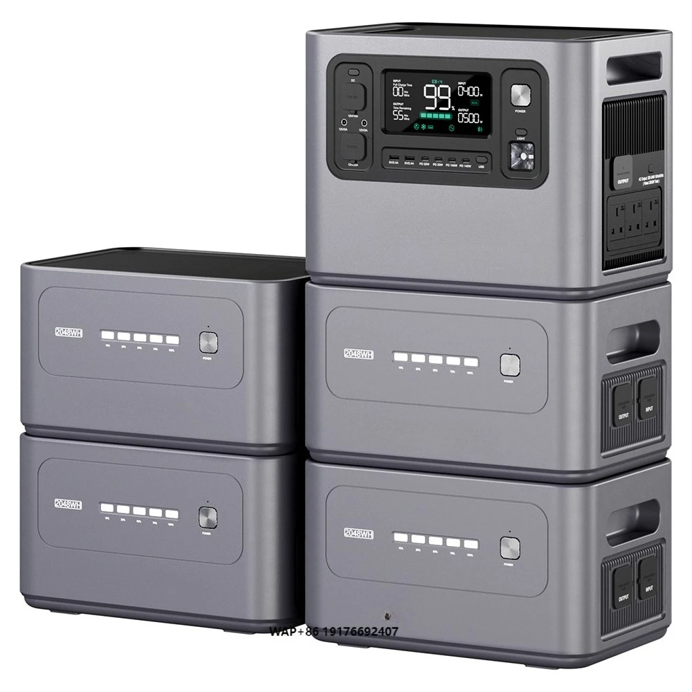 

AFERIY UK Stock Dispatch Expandable Emergency Power Supply Home Solar Generator Energy Storage Battery System