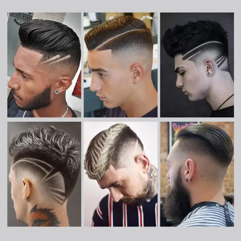 Kemei KM-4639 ماكينة قص الشعر الكهربائية ماكينة تشذيب احترافية منزلية منخفضة الضوضاء ماكينة اللحية أداة العناية الشخصية