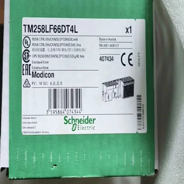 

2026 For Tm258lf66dt4l Programmable Contro and Authent Brand New Original Spot Plc