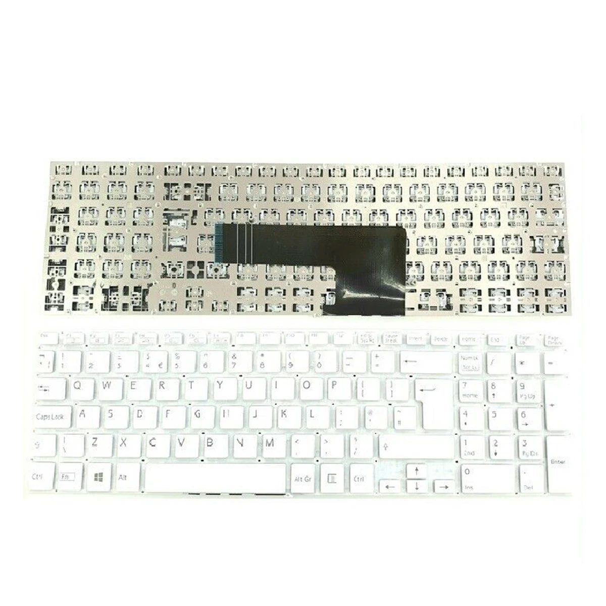 Siakoocty for SONY VAIO SVF152C29M SVF15NE2E SVF152A29M SVF15A1M2ES SVF15E KEYBOARD UK