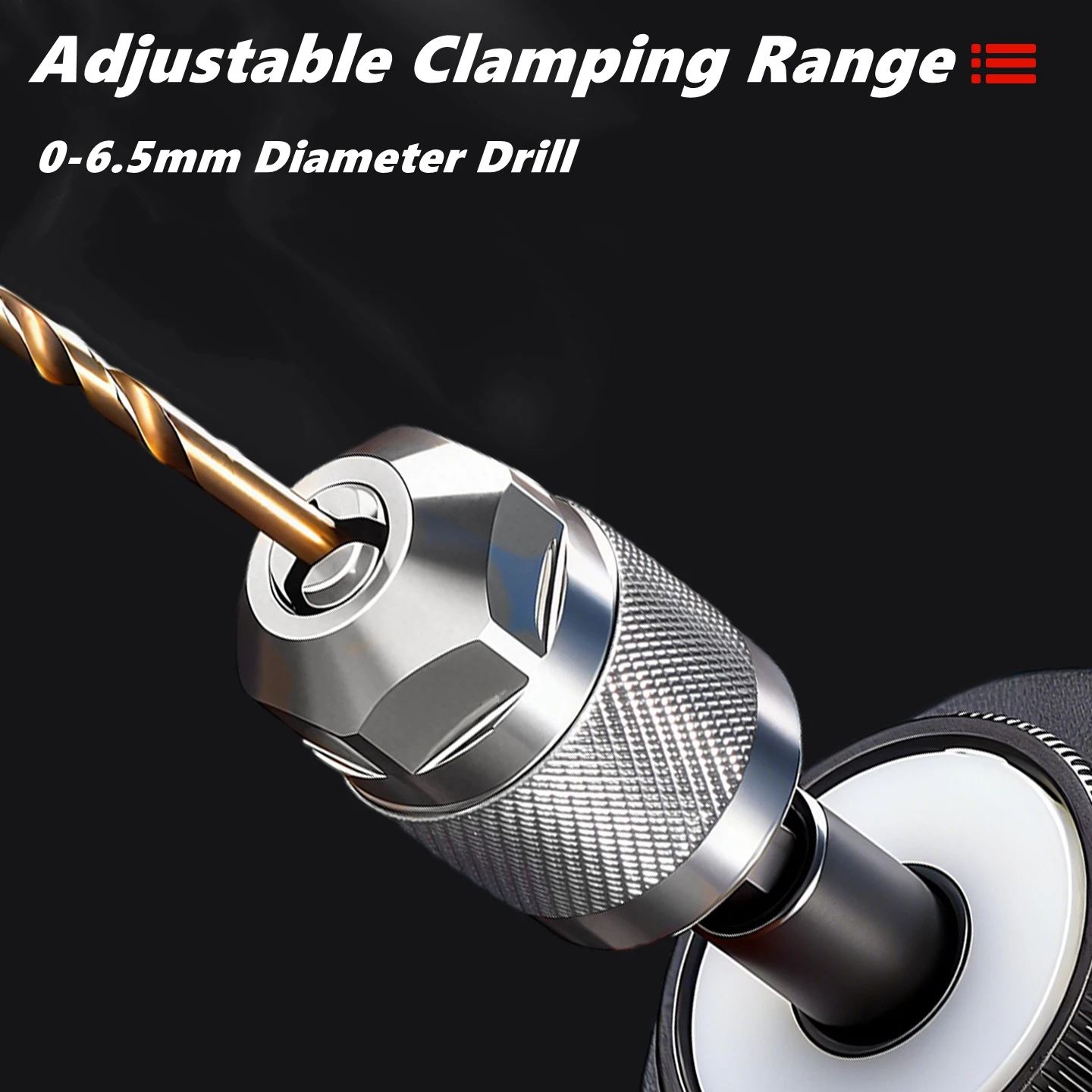 الحفر تشاك مفك بدون مفتاح شنيور يعمل بالبطارية محول الكهربائية مايكرو موتور المشبك تشاك صغير تركيبات عرافة عرقوب لقمة ثقب محول #3