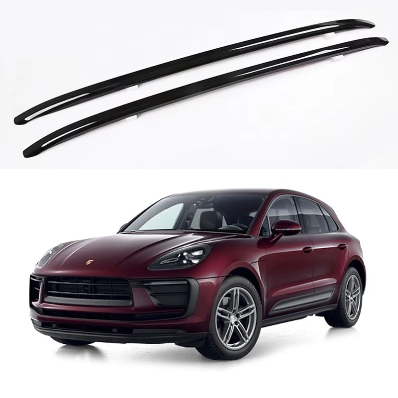 OEM style Car Roof Racks For Porsche Macan Turbo S GTS 2019-2024 Rails Bar Luggage Carrier Bars top Cross bar Rack Rail Boxes