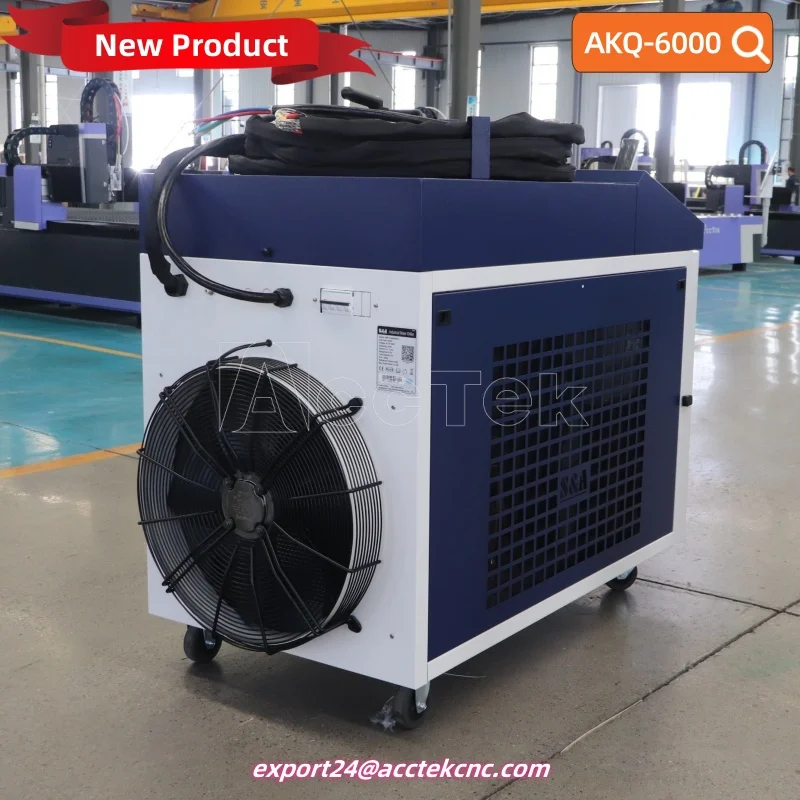 Powerful Handheld 6KW Laser Cleaner Industrial Grade High Power Laser Cleaning Machine for Various Materials