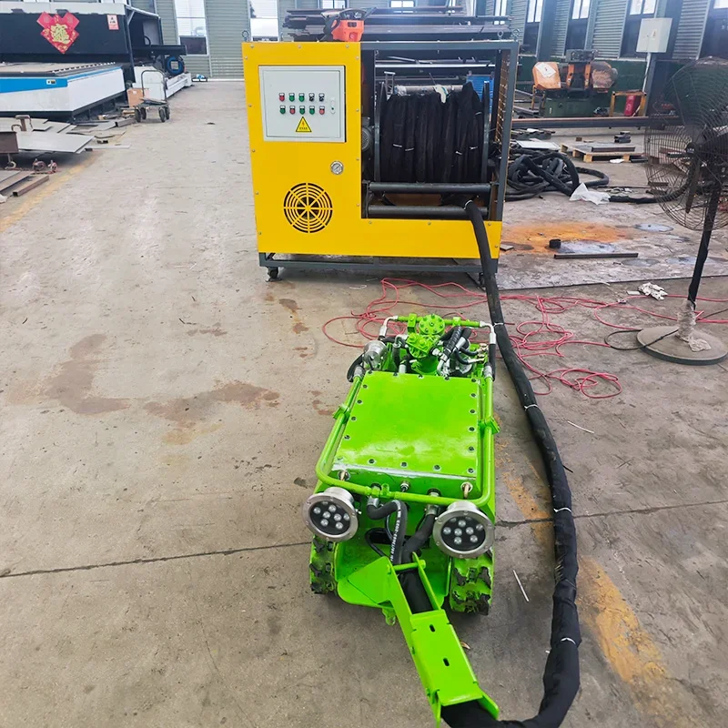 Hot Selling River Silt Reinigingsmachine Gevolgd Chassis Onderwater Baggerrobot Baggerrobot Voor Lagune Zwembad