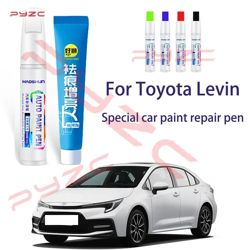Paint Pen Suitable For Toyota LEVIN Paint Touch Up Pen Kit - Scratch Repair Car Scratch Remover with Brush DIY Auto Accessories