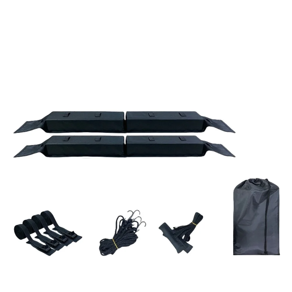 Car Roof Rack Roof Rack Pads Outdoor Transportation Anti-skid Pads Cushioned Protection Fixing Ropes Fixing Straps