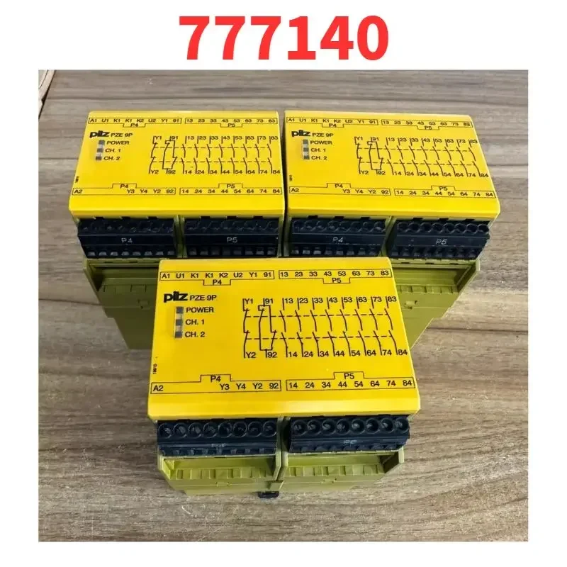Second-hand test OK 9P safety relay 777140 24V