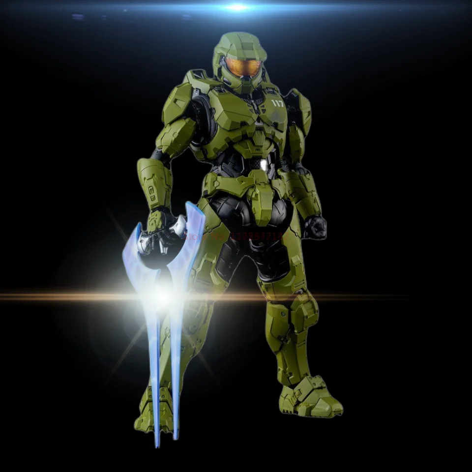 Halo 5: strażnicy Master Chief 18cm nieskończoność Mjolnir Mark Vi Gen3 kolekcja figurek John117 ruchome lalki zabawki Model z pcv