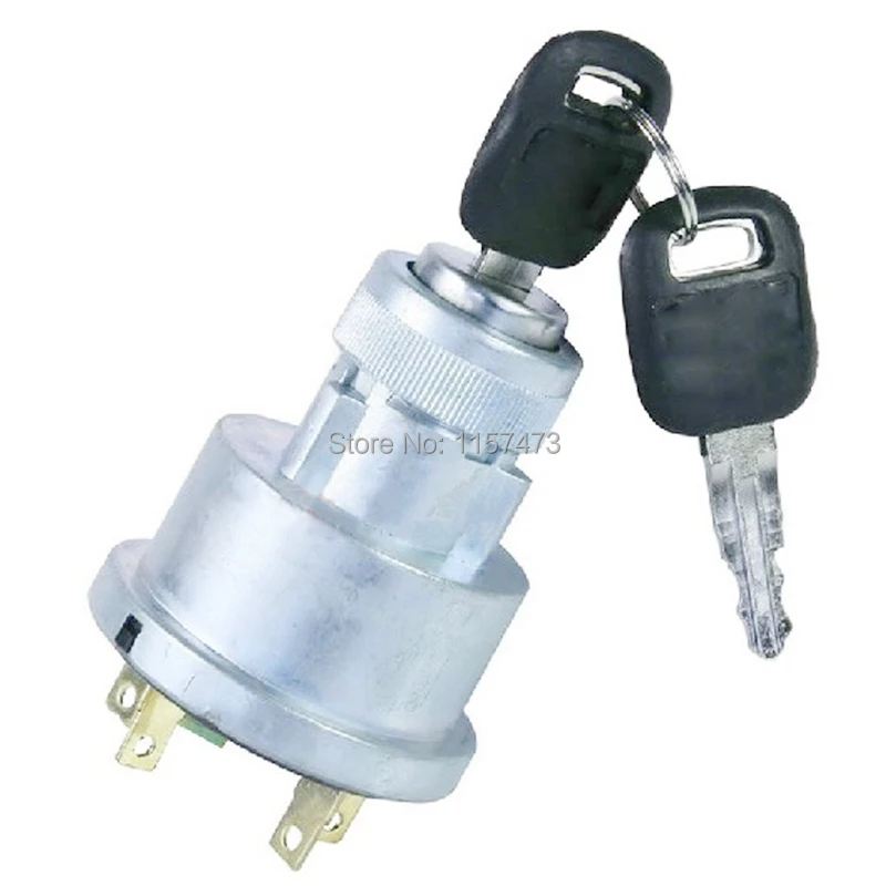 3E-0156 3E0156 Ignition Switch For CAT E200B 200B Starter Switch with 2 Keys 5 lines 3 month warranty