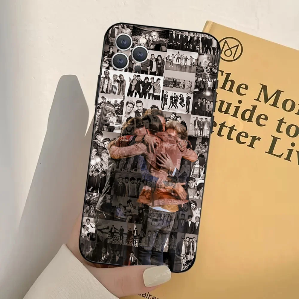 حافظة هاتف باند O-One Direction من السيليكون الناعم لهاتف آيفون 16 15 14 13 12 11 Plus Pro Max Plus #6