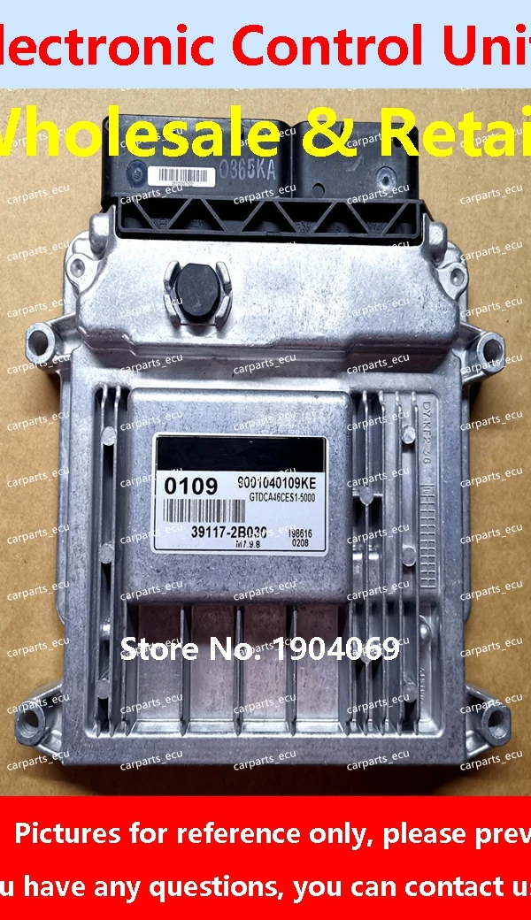 

3600 39110-02FI0 ECU A02 39132-26BB0 K36 39111-26BF0 для Hyundai Elantra KIA Компьютерная плата двигателя автомобиля/M7.9.8 0109 39117-2B030