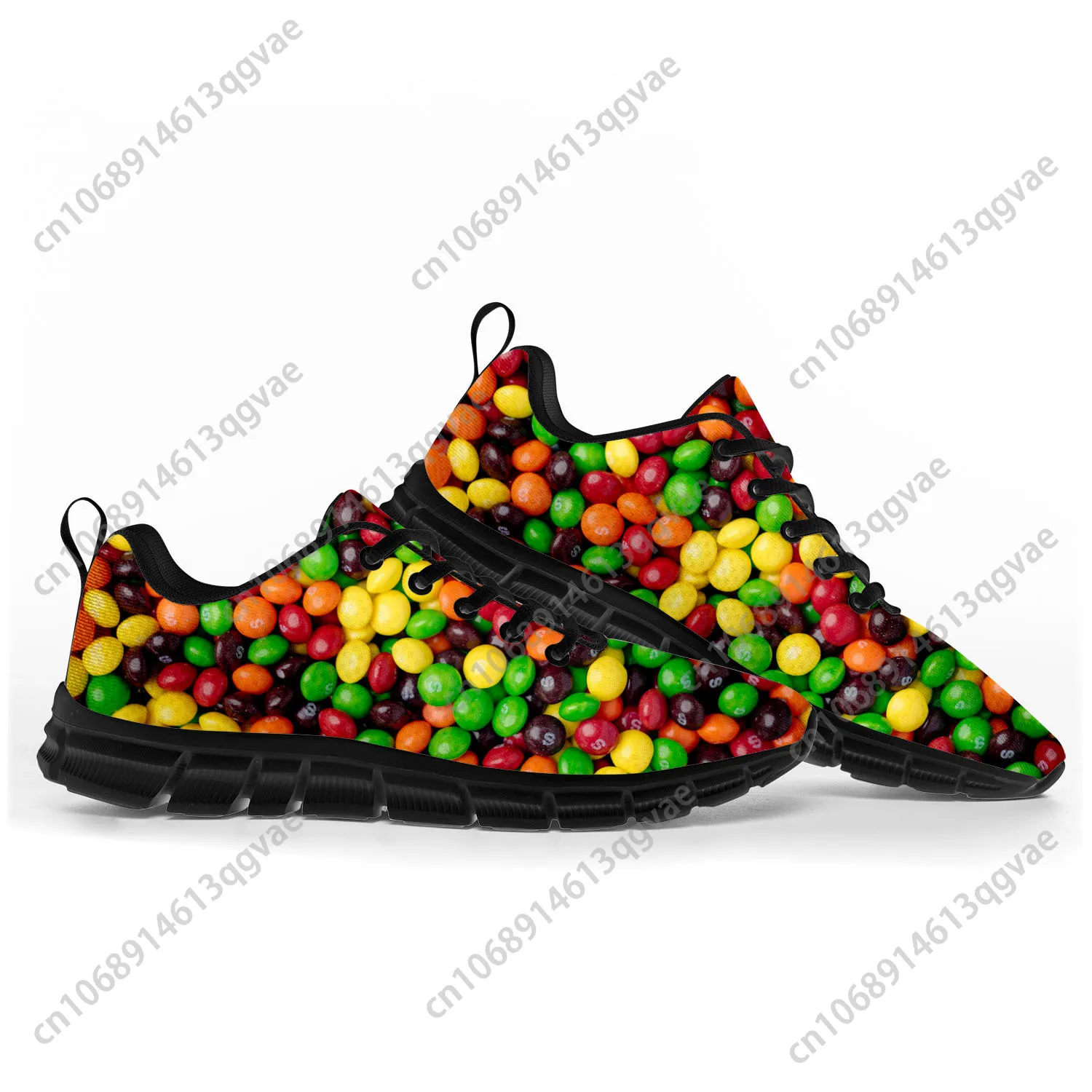 Skittles Fruity Sports Shoes Mens Womens Teenager Kids Children Customized Sneakers Casual Tailor-Made Shoe High Quality Couple