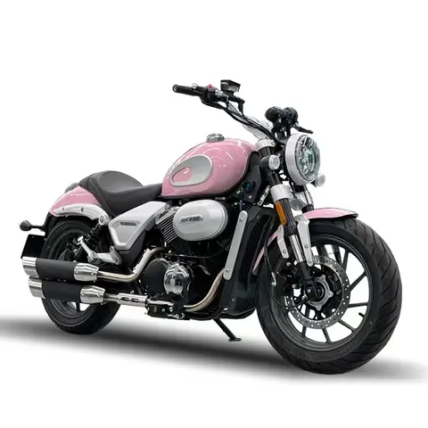 250CC 레이싱 헬기 오토바이 V 실린더 공기 냉각 이중 머플러 4 스트로크 엔진 좋은 성능 가솔린 Fuelcustom